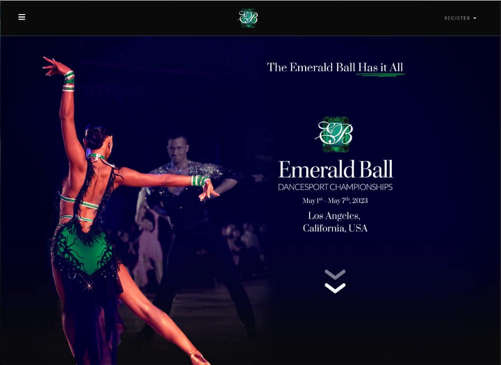 Emerald Ball Website