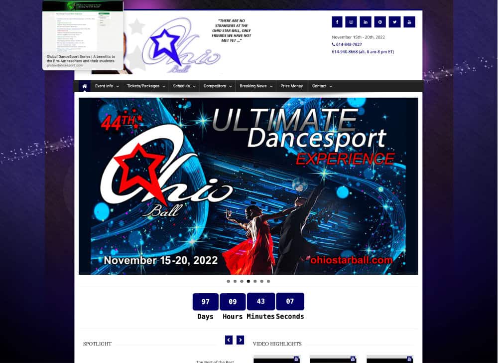 Ohio Star Ball Website